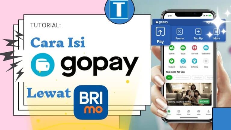 Cara Isi Gopay Lewat Brimo