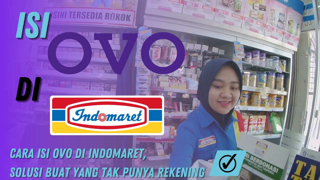 Cara Isi OVO di Indomaret