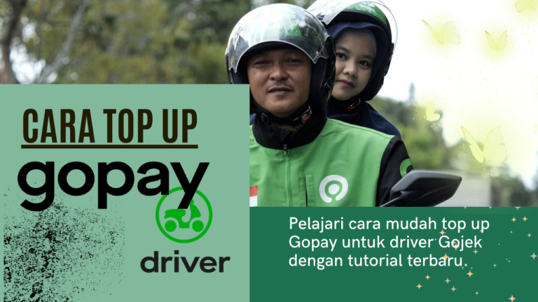 Cara Top Up Gopay Driver