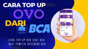 Cara Top Up OVO Dari BCA