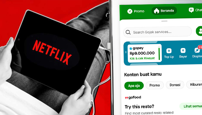 Tips Aman Bayar Netflix Pakai Gopay