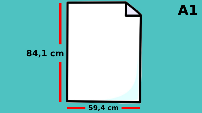 Ukuran Kertas A1 dalam cm
