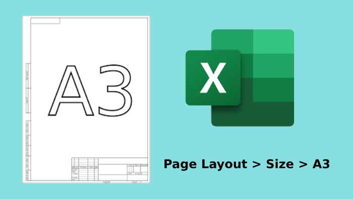 Ukuran Kertas A3 di Excel