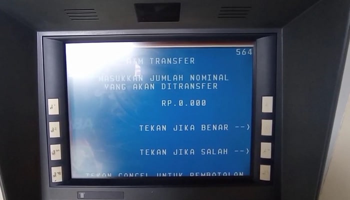 atm bri jumlah nominal gopay