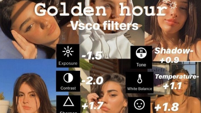 golden hour filter instagram
