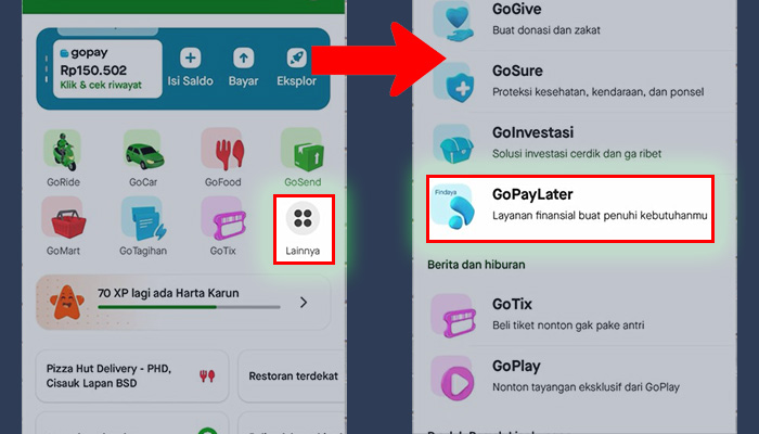 gopay lainnya - gopaylater
