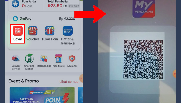 mypertamina bayar - scan