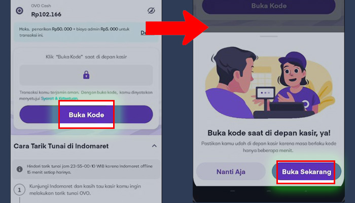 ovo tarik tunai indomaret buka kode - buka sekarang