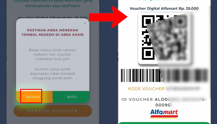 voucher center redeem