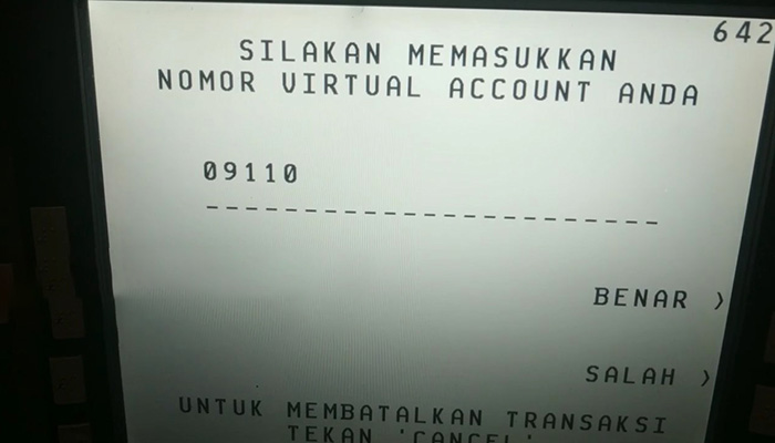 atm bca virtual account linkaja 09110