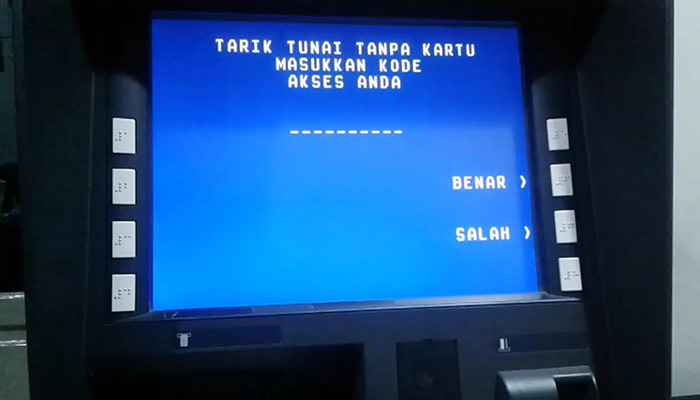 atm bri masukan kode akses anda