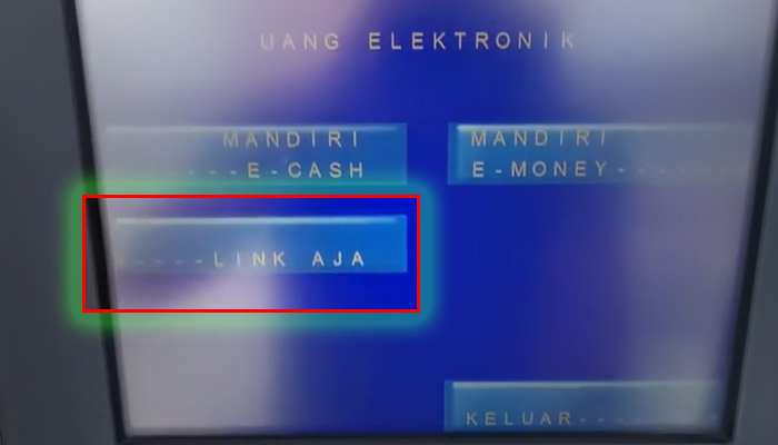 atm mandiri uang elektronik linkaja