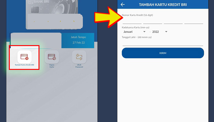 bri credit card mobile tambah kartu kredit