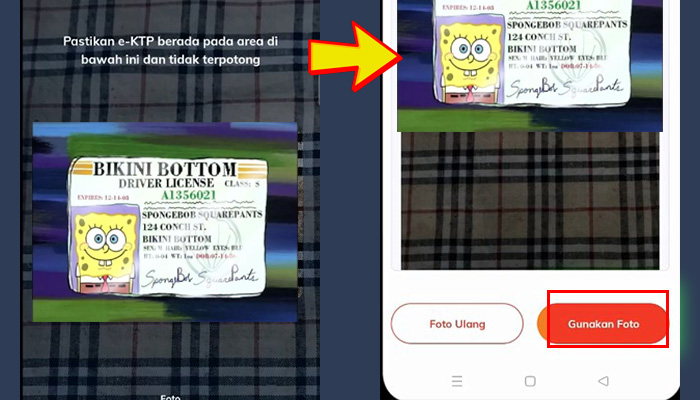 linkaja ambil foto - gunakan foto upgrade