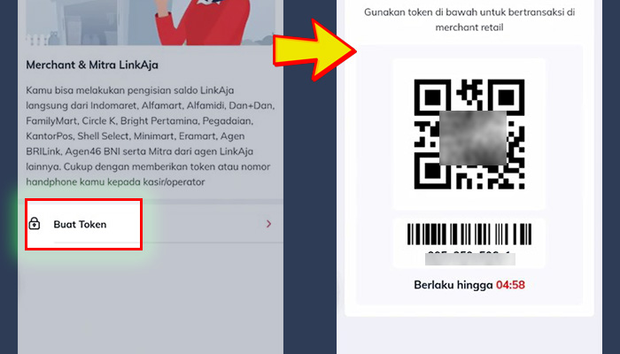 linkaja buat token alfamart