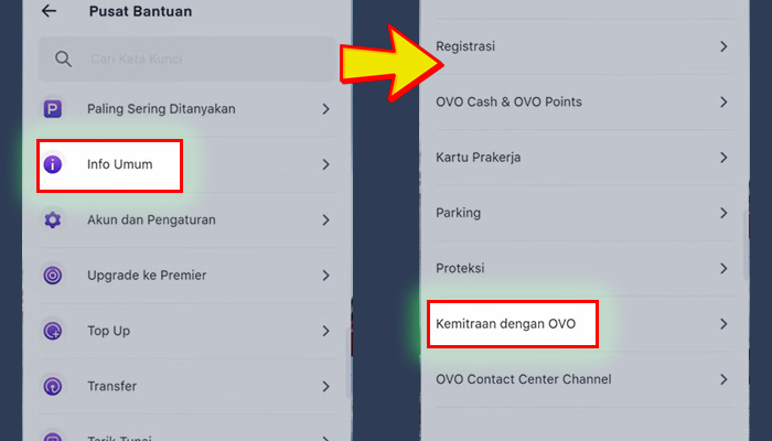 ovo info umum - kemitraan dengan ovo