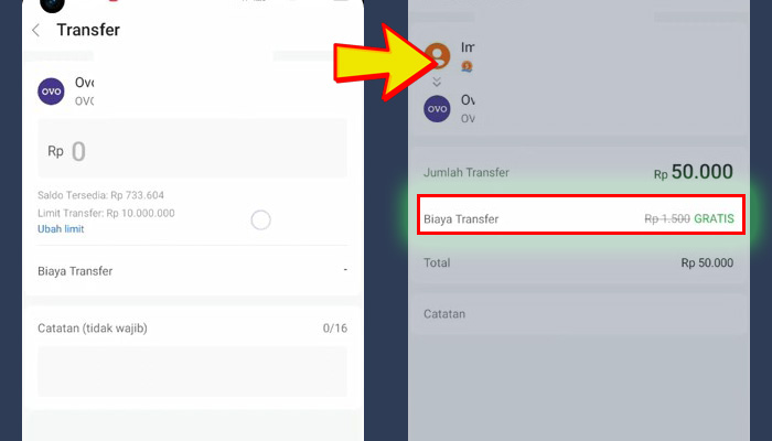seabank nominal top up ovo - biaya admin gratis