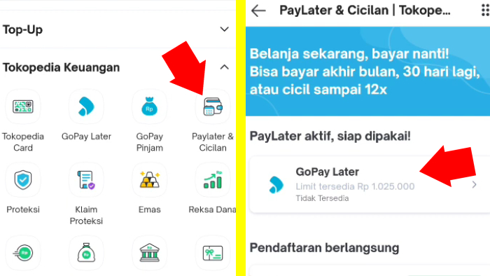 tap paylater cicilan