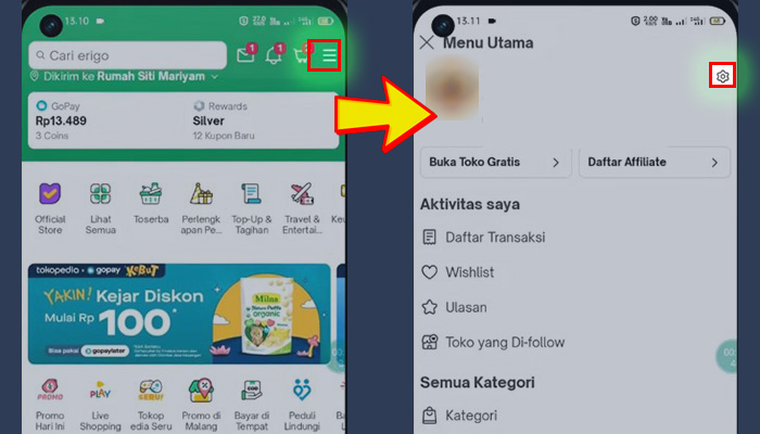 tokopedia garis tiga - gerigi