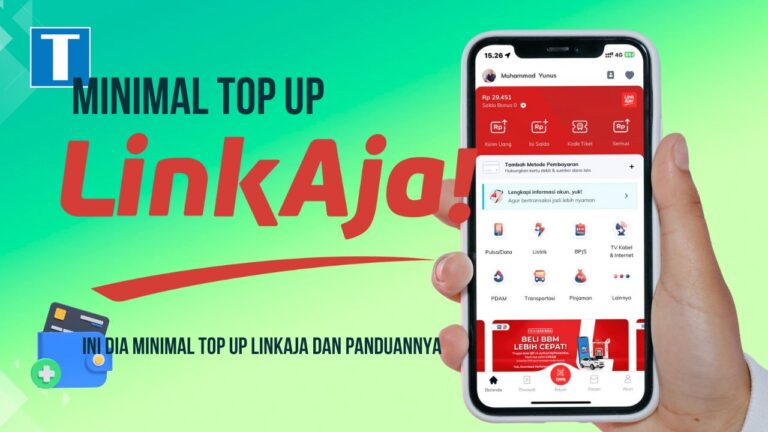 Minimal Top Up LinkAja