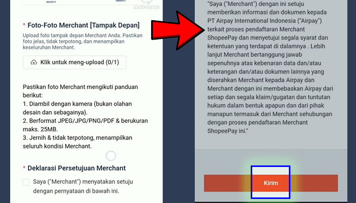 Shopee Partner Foto-Foto Merchant - Kirim