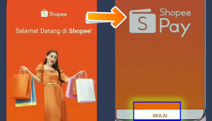 shopee selamat datang - mulai