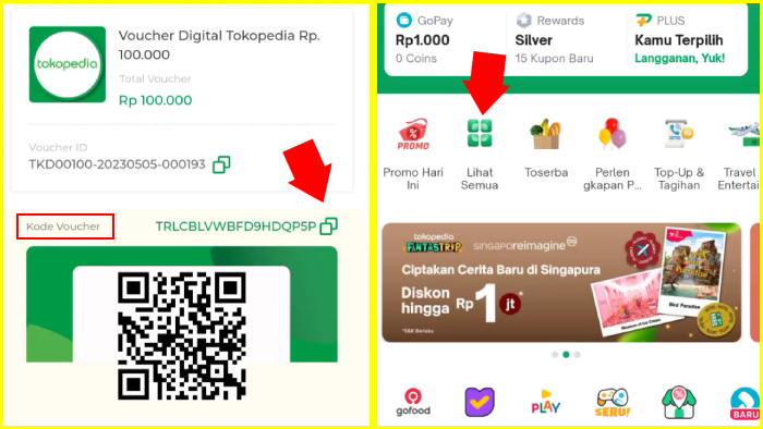 Cara Redeem Gift Card Tokopedia