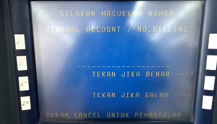 atm bni virtual account no billing