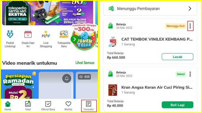 menghubungi cs di tokopedia lewat pusat resolusi