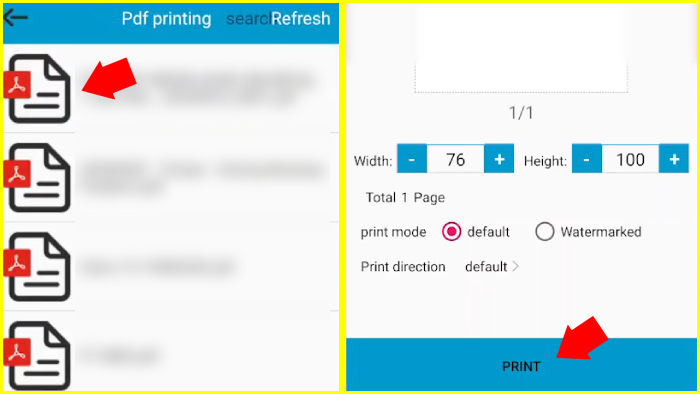 pilih file pdf invoice toped yang ingin kamu cetak