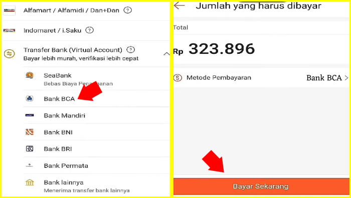 Cara Bayar Shopee Paylater Via ATM BCA