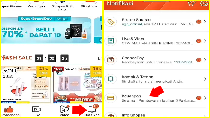 Cara Cek Hasil Pembayaran Shopee Paylater