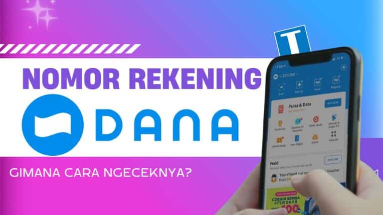 Nomor Rekening Dana