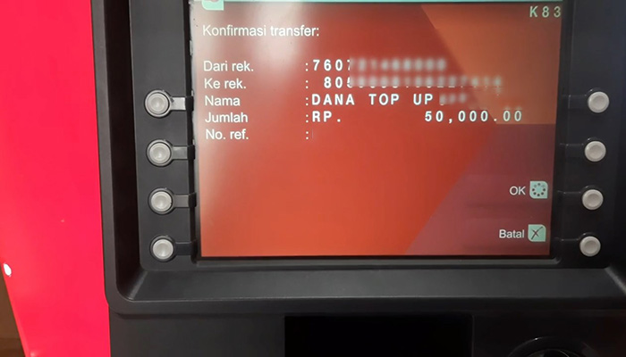 atm cimb niaga konfirmasi transfer dana top up