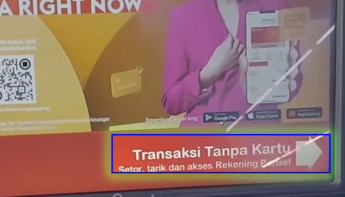 atm cimb niaga transaksi tanpa kartu