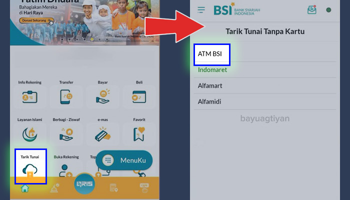 bsi mobile tarik tunai - atm bsi