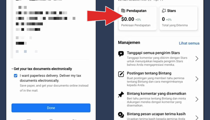 facebook pro fitur bintang I want paperless delivery. Deliver my tax document electronically