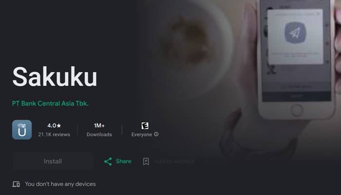 sakuku play store