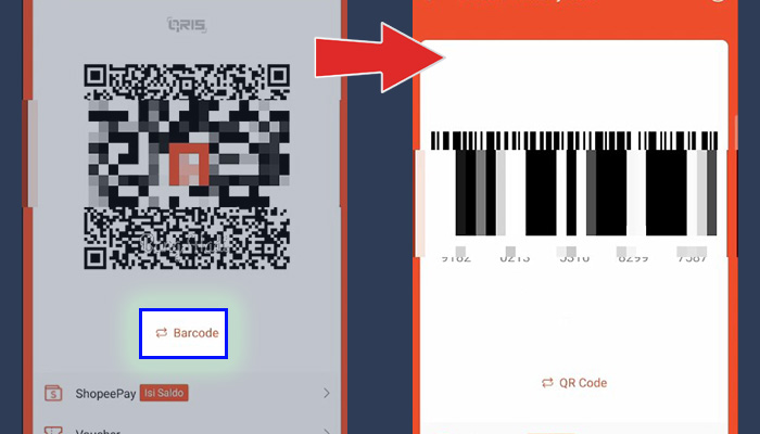 shopeepay barcode