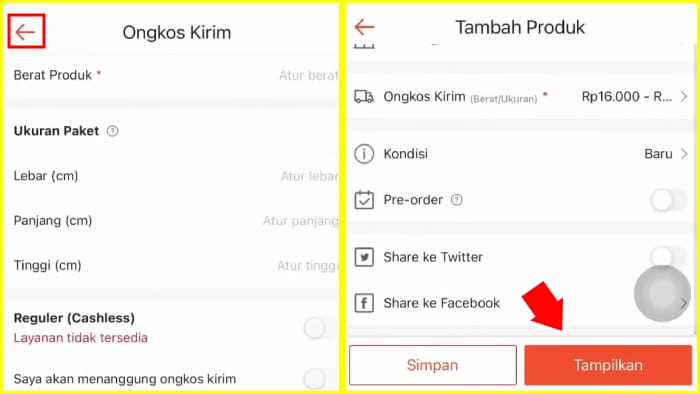 tampilkan produkmu ke etalase toko shopee milikmu