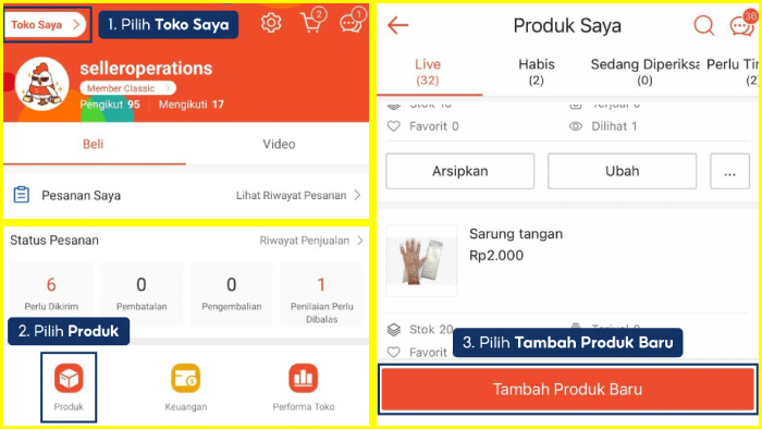 Bagaimana Cara Menambahkan Produk di Shopee