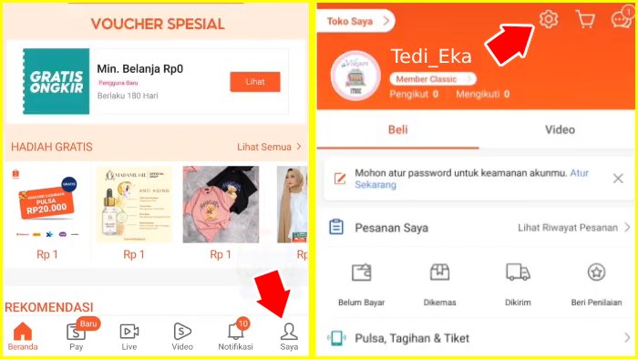 Cara Ganti Username di Shopee Tanpa Hapus Akun