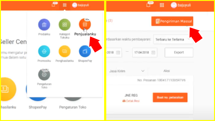 Cara Mencetak Invoice Lewat Seller Center