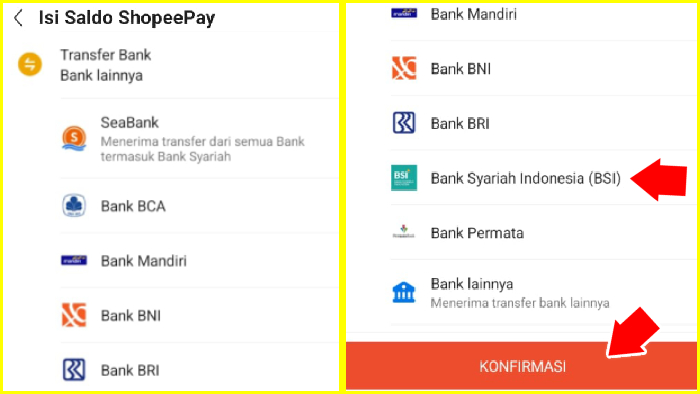 Kode Virtual Account Shopee Bank Syariah Indonesia BSI