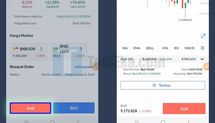 ajaib jual crypto kripto