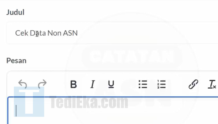 asn bkn website tiket judul cek data non-asn