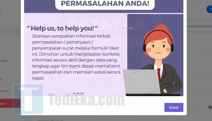 asn bkn website tiket perhatian baiklah
