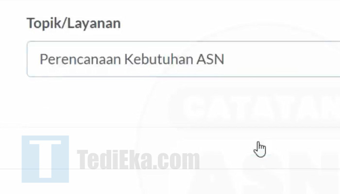asn bkn website tiket topik layanan perencanaan kebutuhan asn