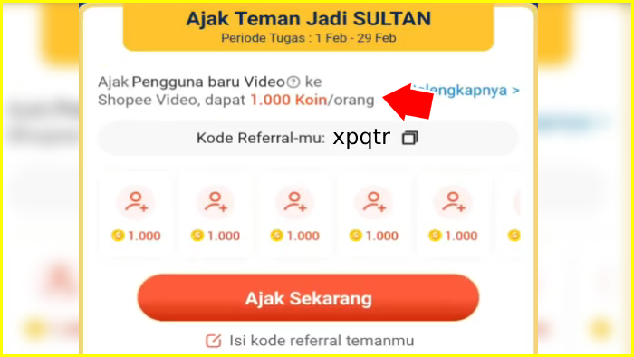 cara dapat coin shopee dengan ajak pengguna baru shopee video