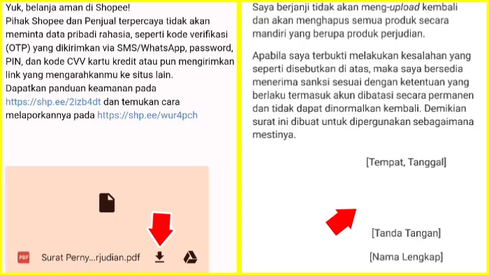 download surat perjanjian dengan shopee dan tanda tangani